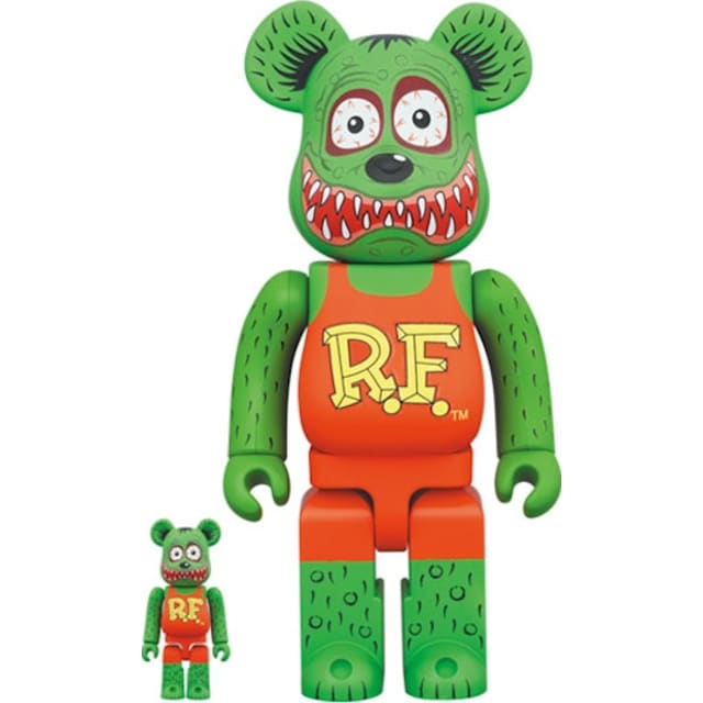 Bearbrick Rat Fink 100% & 400% Set
