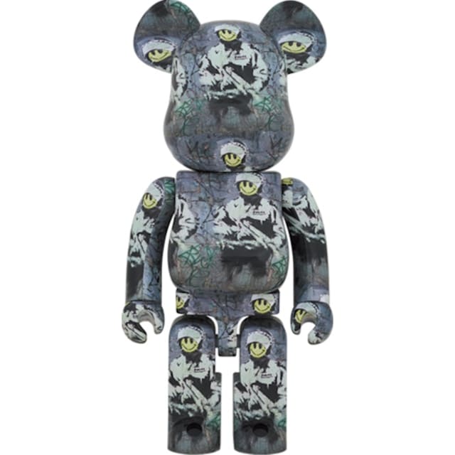 Bearbrick Riot Cop 1000%