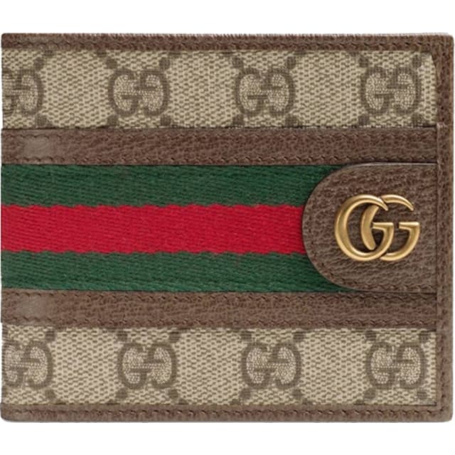 Gucci Ophidia GG Wallet Beige/Ebony