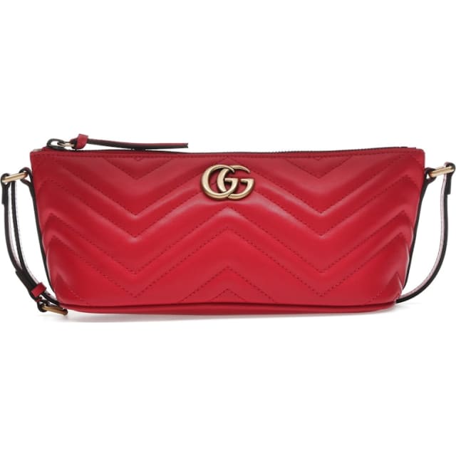 Marmont GG Small Shoulder Bag Red