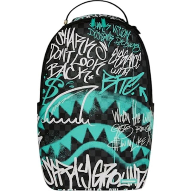 Spray poetry III dlxsv Backpack Multicolor/water green
