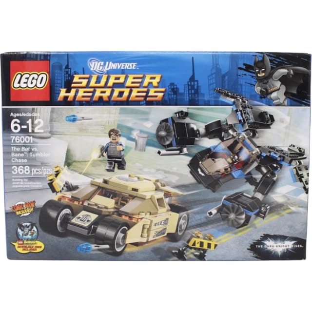 DC Comics Super Heroes The Bat vs. Bane: Tumbler Chase Set 76001