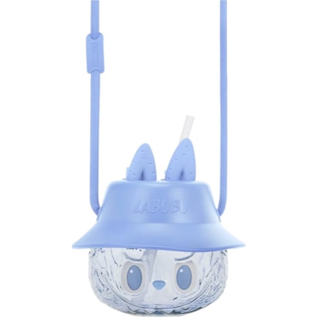 Pop Mart Labubu The Monsters Wacky Mart Series Bubble Blue Tumbler
