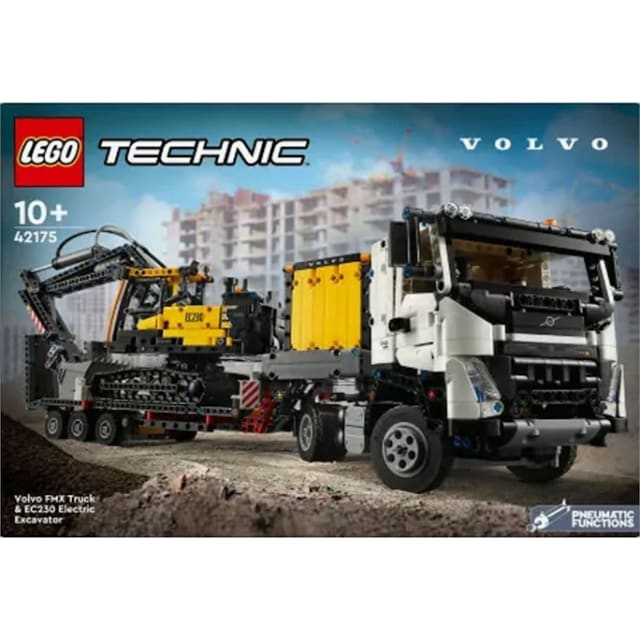 LEGO Technic Volvo FMX Truck & EC230 Electric Excavator Set 42175