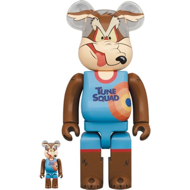 Bearbrick x Space Jam: A New Legacy Wile E. Coyote 100% & 400% Set
