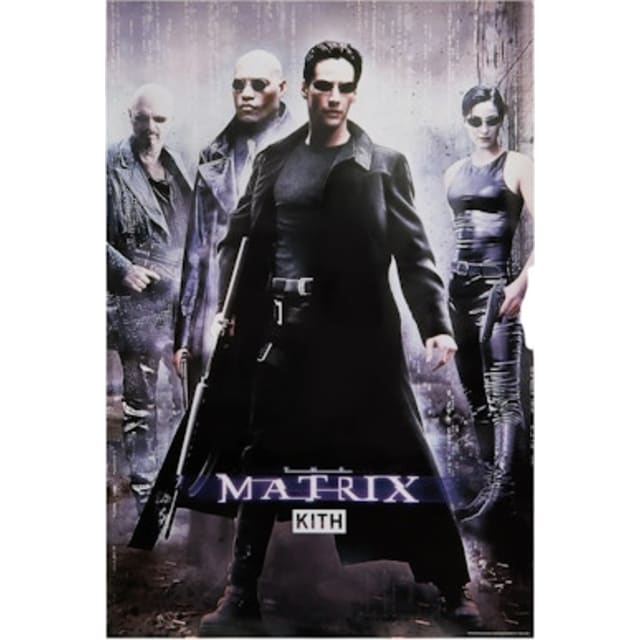Kith x The Matrix Movie Poster Multicolor