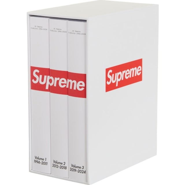 Supreme 30 Years: T-Shirts 1994-2024 Book White