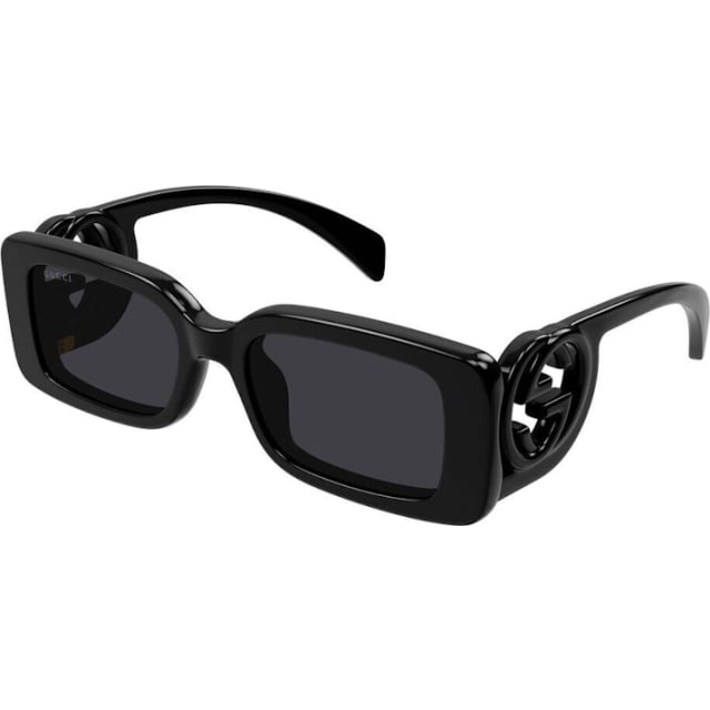 Gucci Chaise Lounge Sunglasses Black/Grey (GG1325S-001)