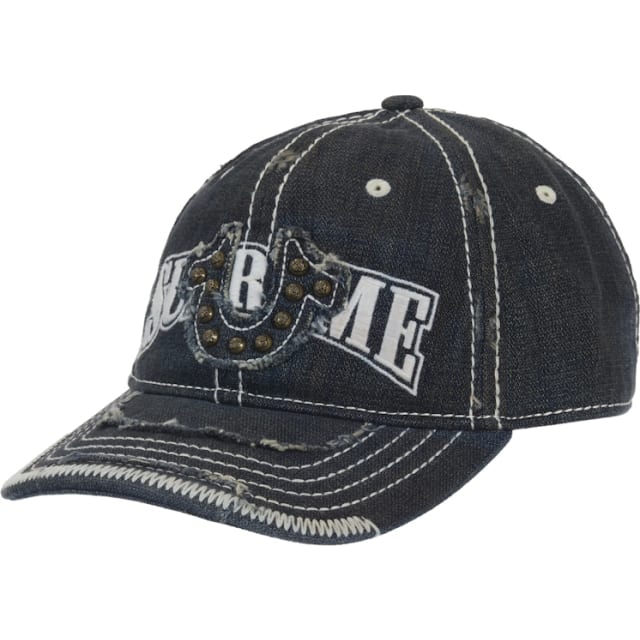 Supreme True Religion Mesh Back 6-Panel Grey