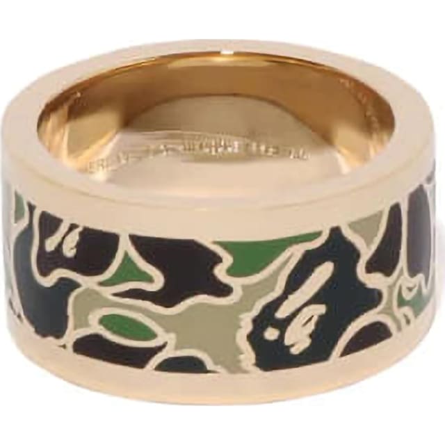 ABC Camo Ring Gold