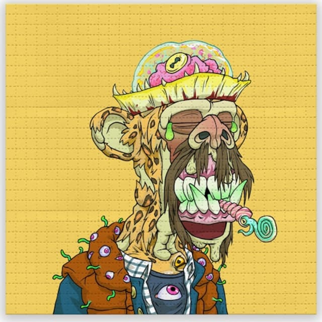 Mutant Ape Yacht Club MAYC 6352 Print (Signed, Edition of 100)