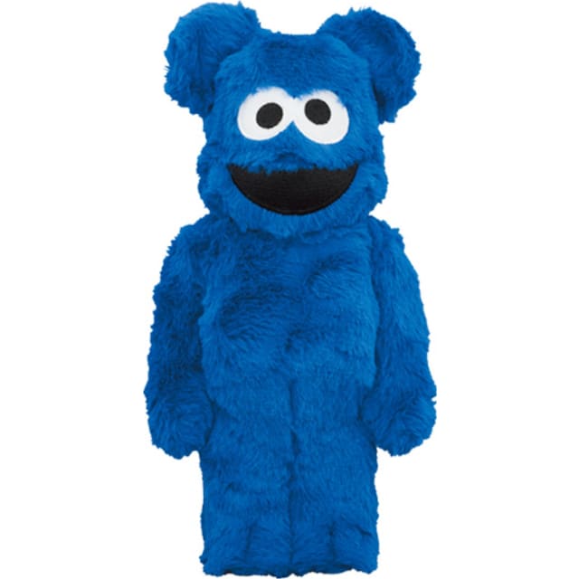 Bearbrick x Sesame Street Cookie Monster Costume Ver. 400%
