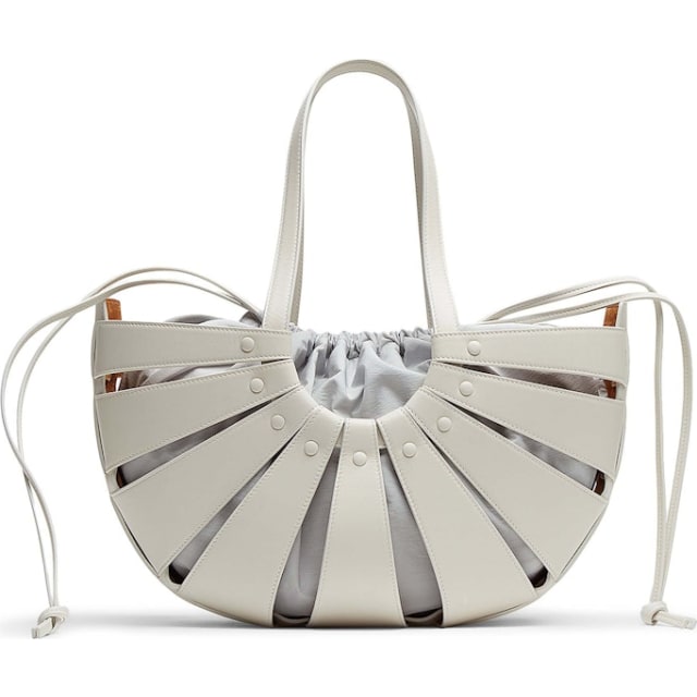 The Shell Medium Handbag Grey