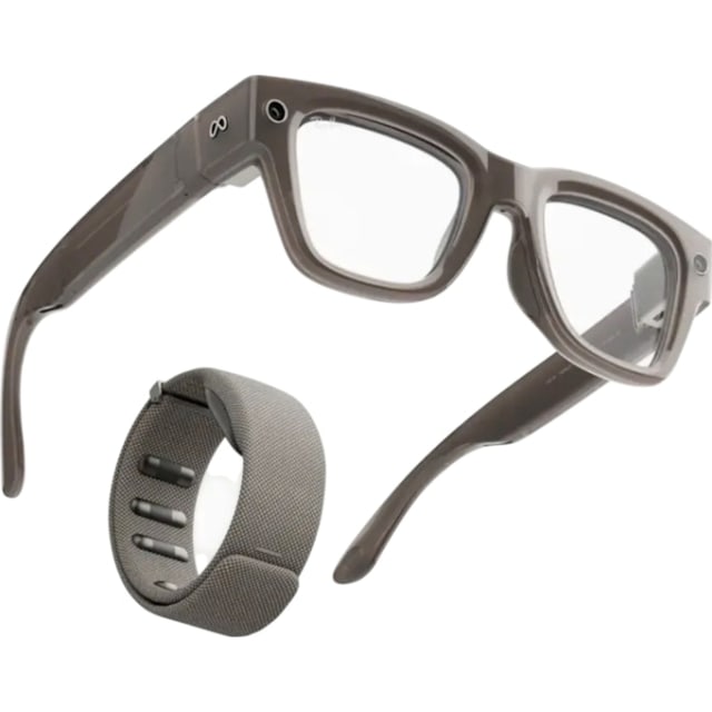 Meta x Ray-Ban Display & Neural Band AI Glasses (Standard Size 3) SK-1001221-01 Sand