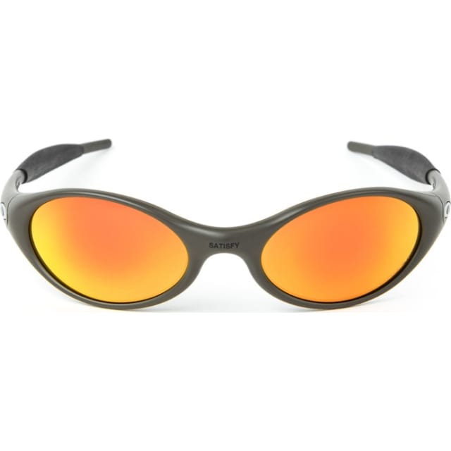 Oakley SATISFY Eye Jacket Sunglasses Matte Olive/Prizm Ruby