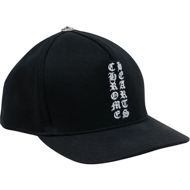 Vertical Logo Hat Black