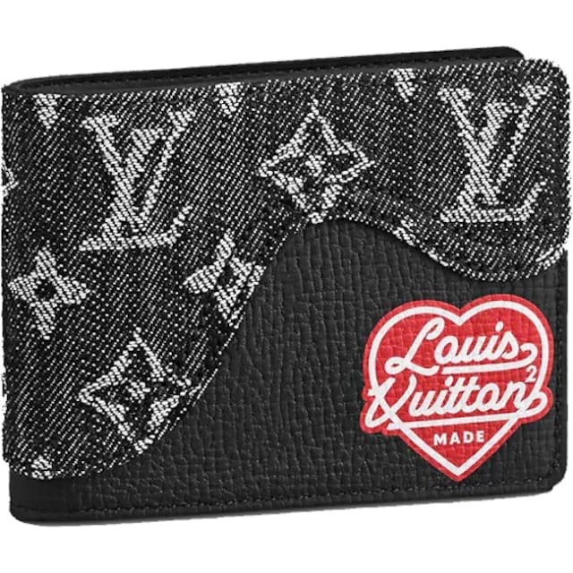 Louis Vuitton x Nigo Slender Wallet Monogram Black