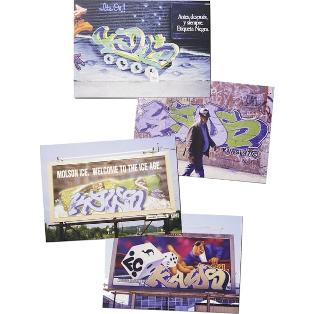 KAWS Brooklyn Museum Graffiti Postcard Set of 4
