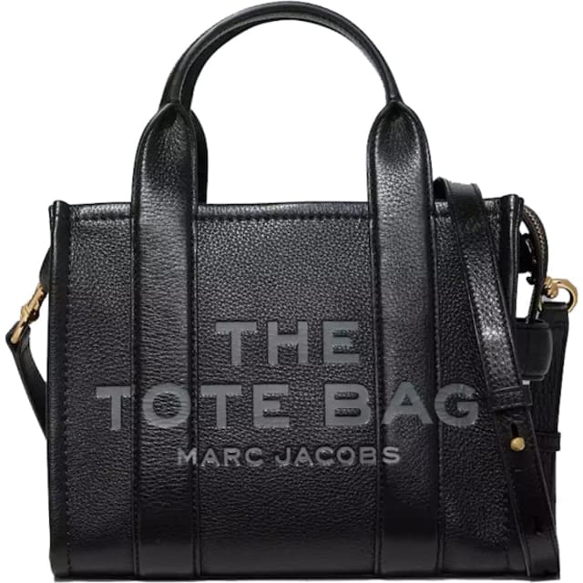 The Leather Tote Bag Small Black