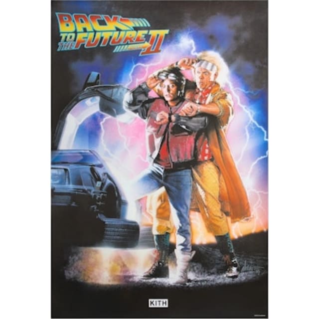 x Back to the Future II Movie Poster Multicolor