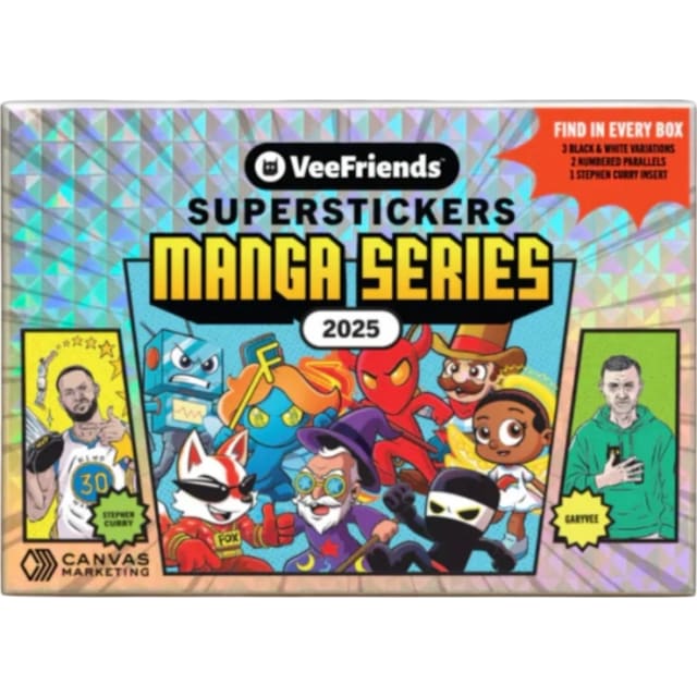 VeeFriends Superstickers Manga Series Box