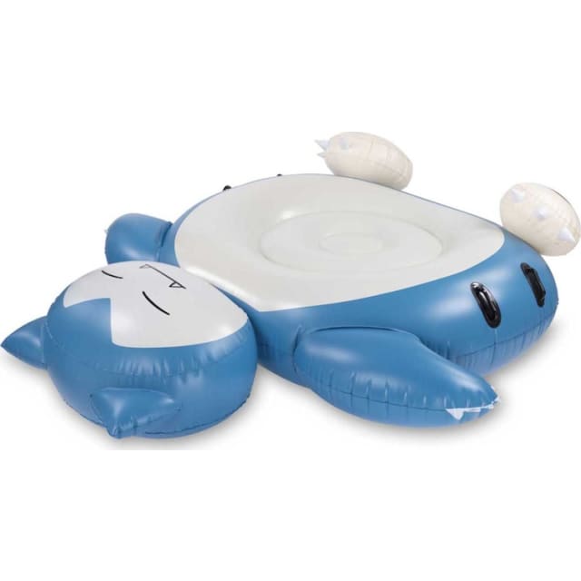 Pokemon Snorlax Summer Days Pool Float Blue