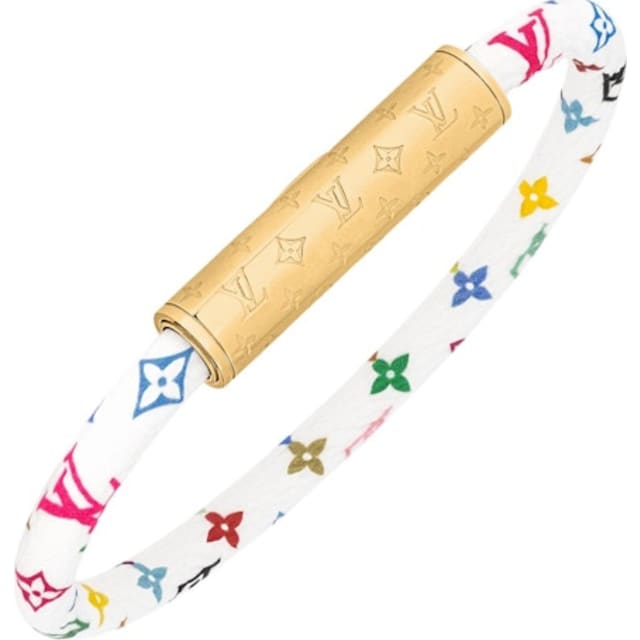 Louis Vuitton x Takashi Murakami LV Confidential Bracelet White