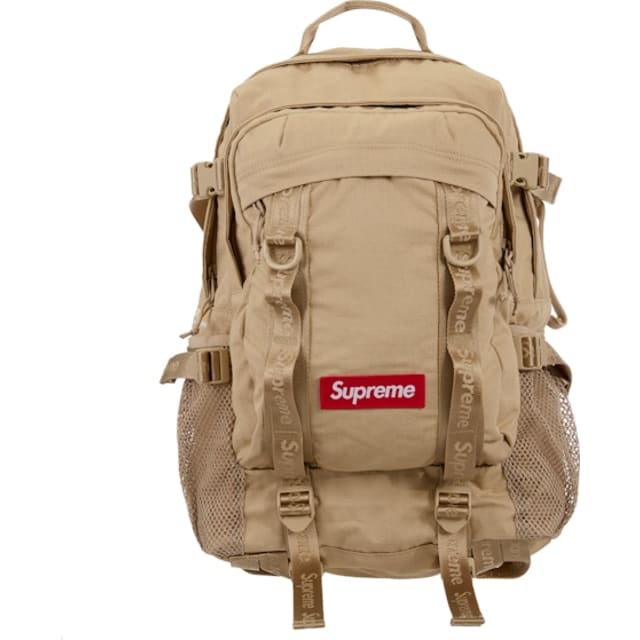 Logo Backpack (SS26) Tan