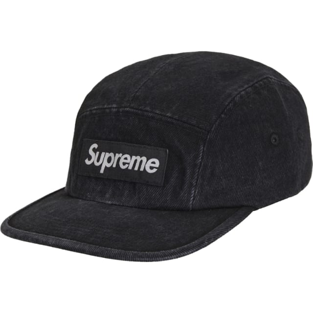 Denim Camp Cap (FW24) Black