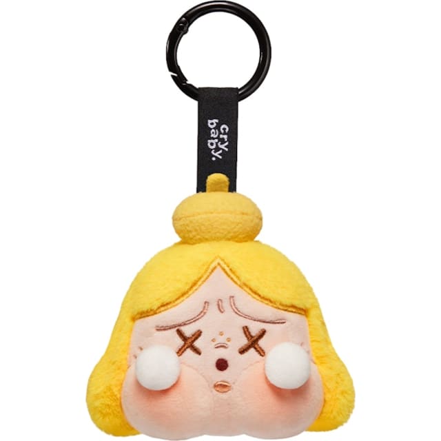 Pop Mart CRYBABY CHEER UP, BABY! Series Plush Pendant Yellow