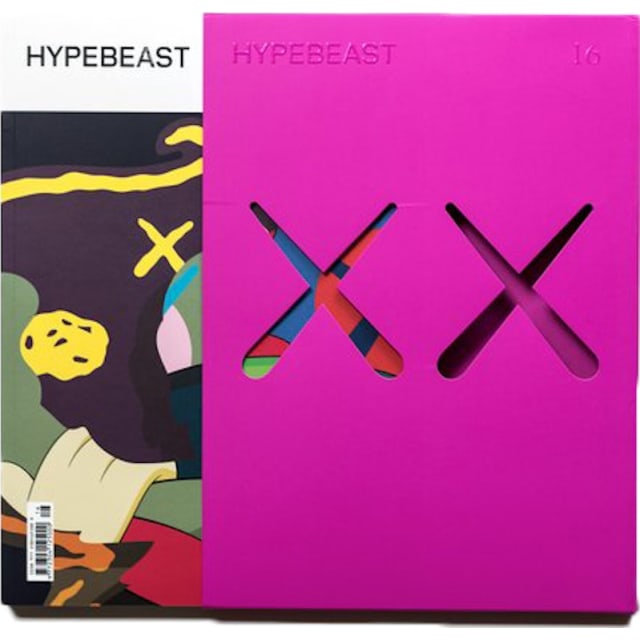 KAWS Hypebeast Issue 16 The Projection Re-release Magazine Pink