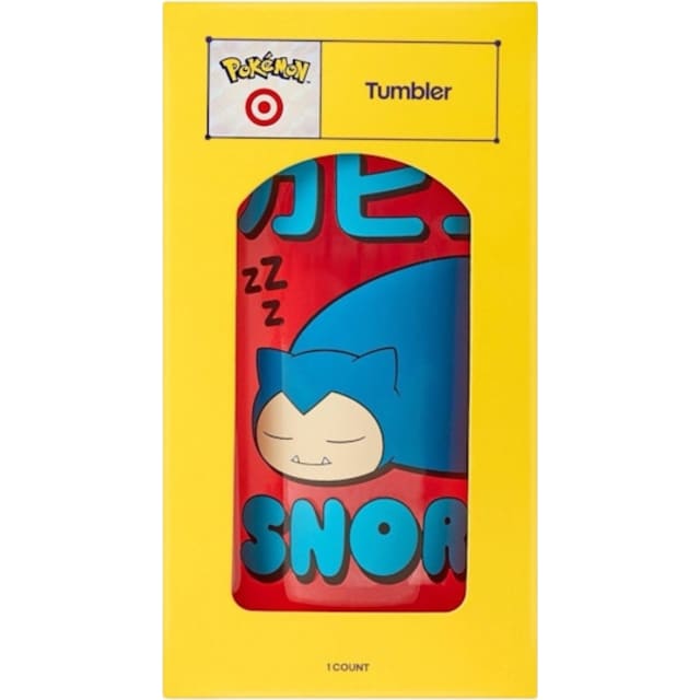 Pokemon x Target Snorlax Tumbler