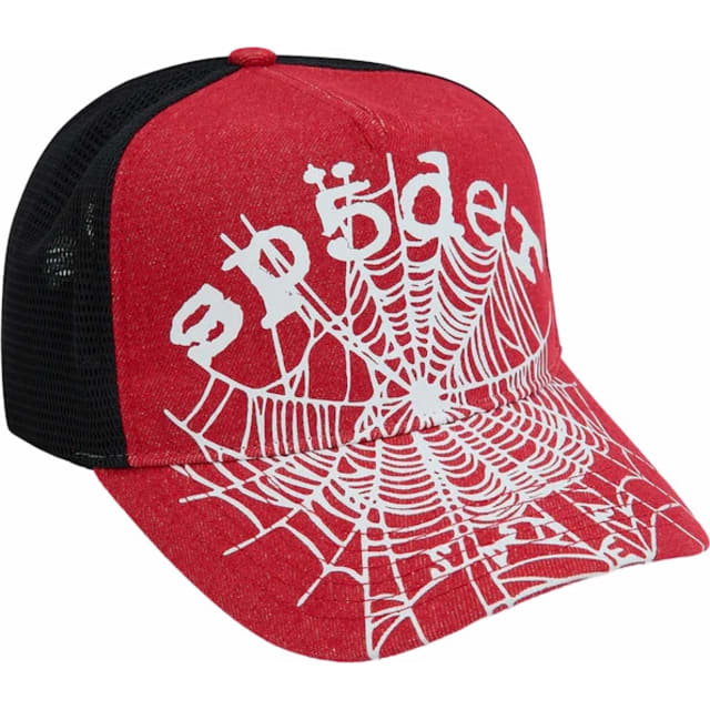 Denim Og Web V2 Trucker Red