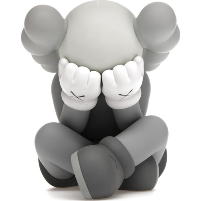 KAWS Separated Vinyl Figure Grey