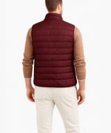 Chaleco acolchado Newsegal burdeos - Imagen 2