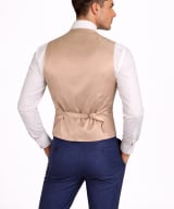 Chaleco cruzado Risto crema - Imagen 2