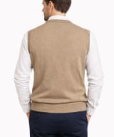 Jersey de pico sin mangas Lupi camel - Imagen 2