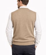 Jersey chaleco abotonado Lupi camel - Imagen 2