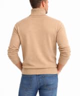 Jersey cuello cisne Martín camel - Imagen 2