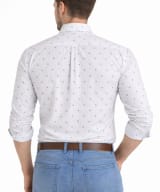 Camisa My Scooter blanca con calaveras azul - Imagen 3