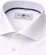 Camisa Paul René blanca puño doble - Imagen 3