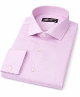 Camisa de vestir Lupi milrayas rosa difuminada - Imagen 3