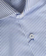 Camisa de vestir Pescatore raya celeste y blanca - Imagen 3