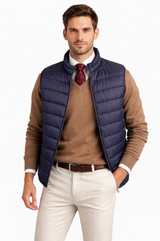 Chaleco acolchado Newsegal azul