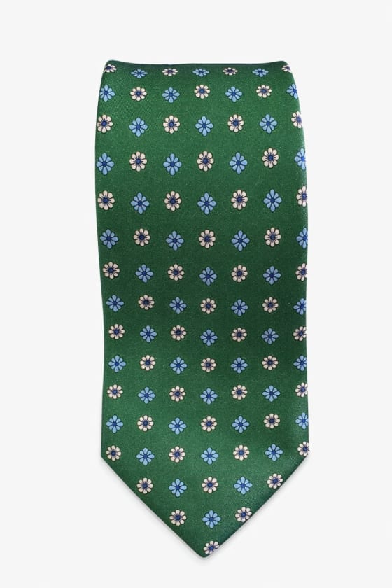 Corbata verde emilia