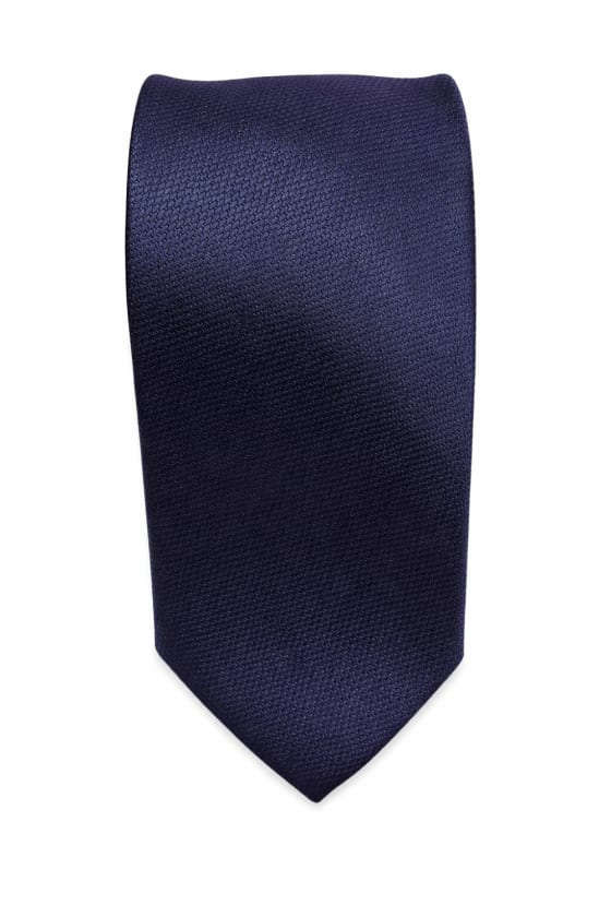 Corbata marino lisa