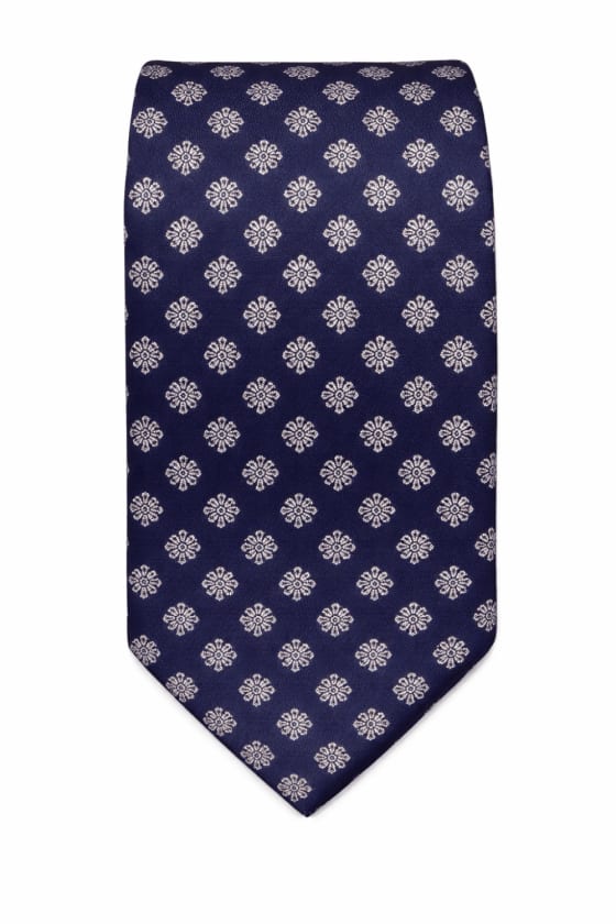 Corbata azul universo