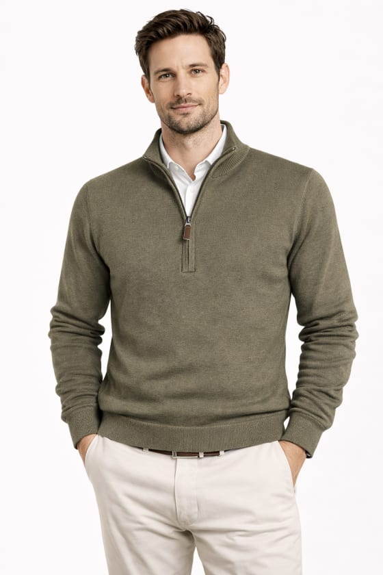 Jersey polo Hoisery caqui