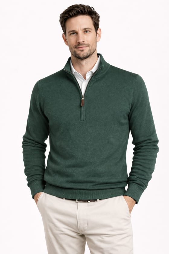 Jersey polo Hoisery verde bosque