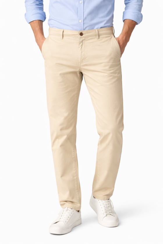 Pantalón chino Morab arena